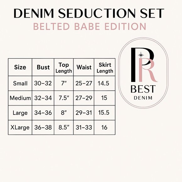 Denim Seduction Set – Belted Babe Edition - Picture 7 of 7